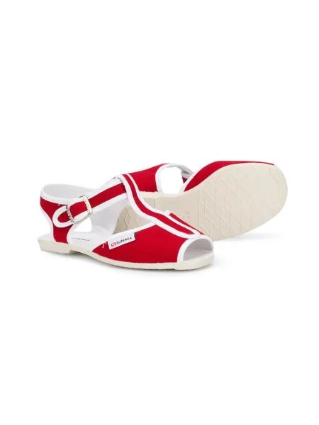 Gyerek szandál Superga piros