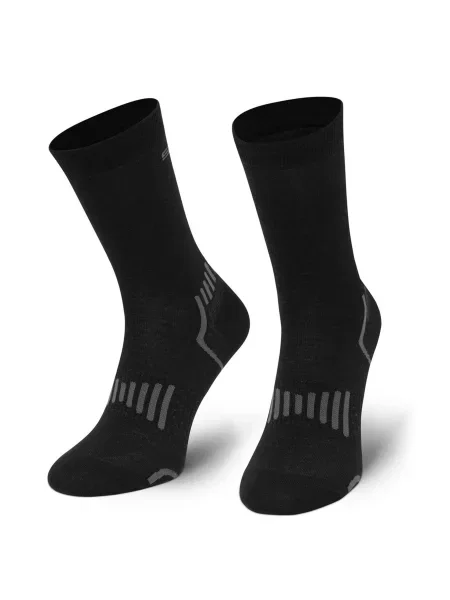 Spaio Trekking Шкарпетки Унісекс Без підкладки чорний