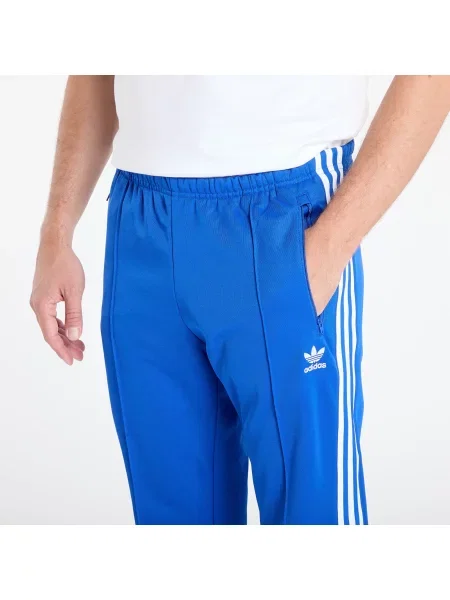 Спортен панталон adidas Originals Denim TP мъжки с апликация синьо