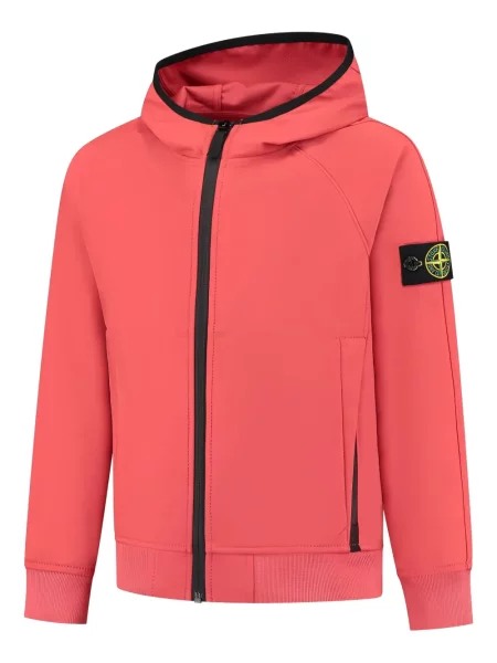 Kurtka dziecięca Stone Island różowa