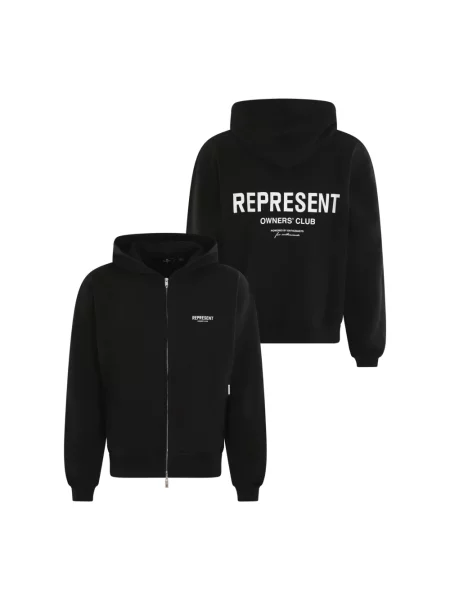 Bluza rozpinana Represent czarna