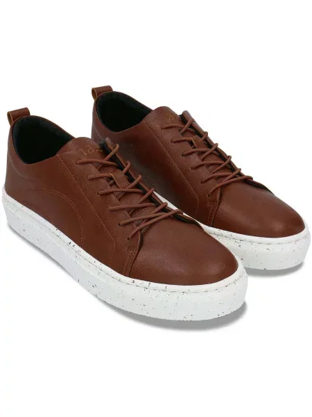 Šnurovacie tenisky Nae Vegan Shoes hnedá