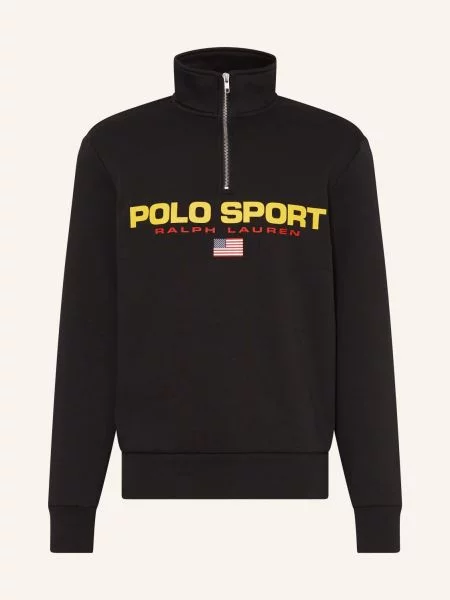 Polo Sport Mikinový Svetr Troyer černá