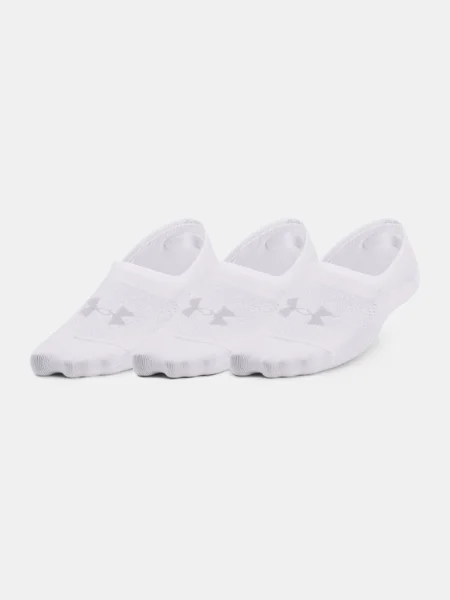 Чорапи Under Armour 3 чифта дамски бяло