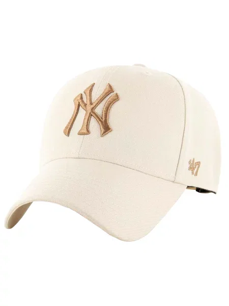 Czapka z daszkiem MLB New York Yankees Cap beżowa