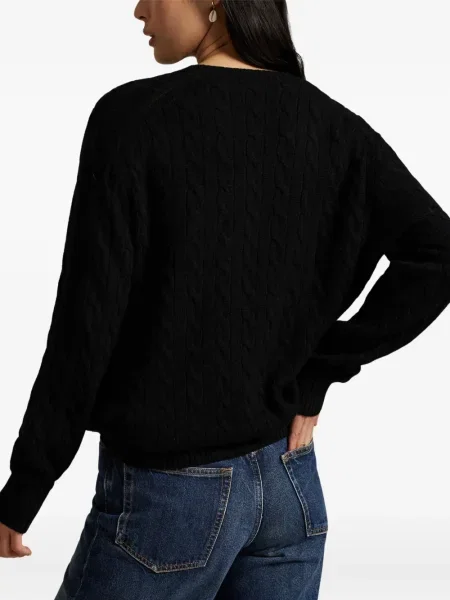 Căciulă Polo Ralph Lauren cu broderie cu dungi cowboy roșu