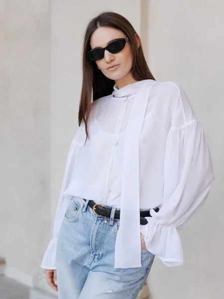 Блуза atelier Kozmeniuk Irina білий