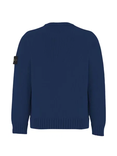Sweter dziecięcy Stone Island niebieski