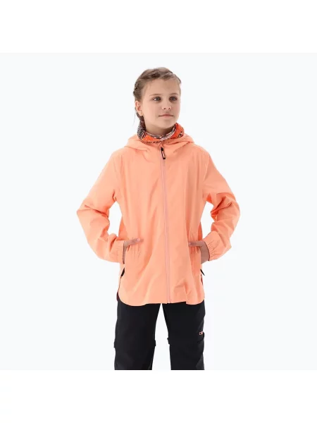 Bluza dziecięca CMP Fix Hood salmone żółta