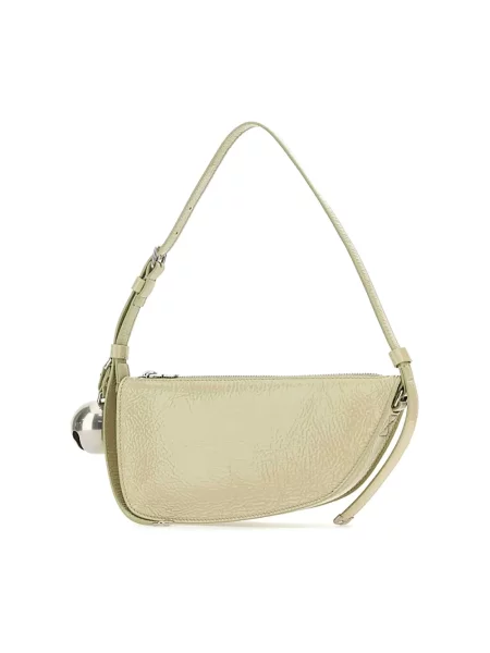 Torebka Burberry skórzana zielona