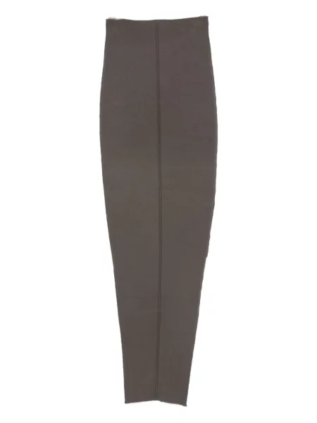 Dzianinowa spódnica Rick Owens szara