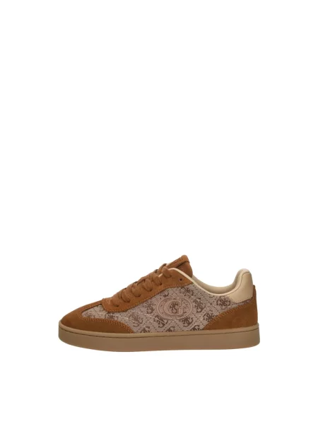 Guess Sneakersy FLTJAC brązowy