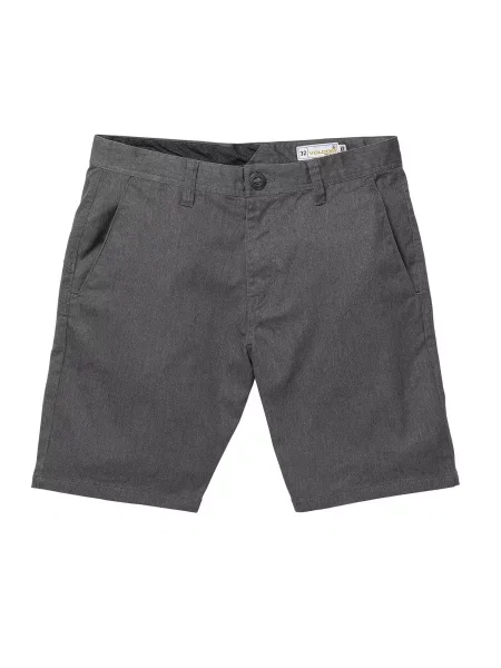 Volcom Pantaloni eleganți Frickin închis gri