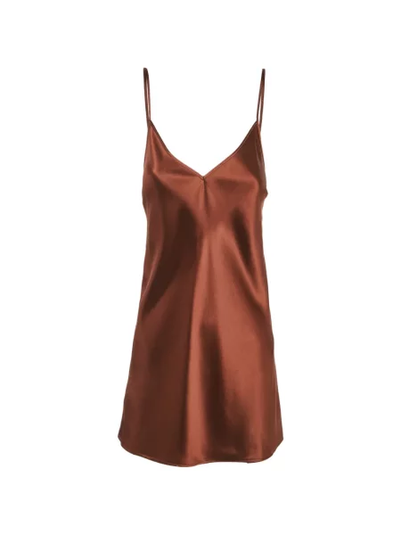 Top Joseph din satin maro
