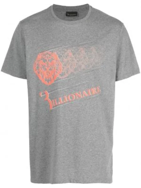 Tricou Billionaire scurt gri
