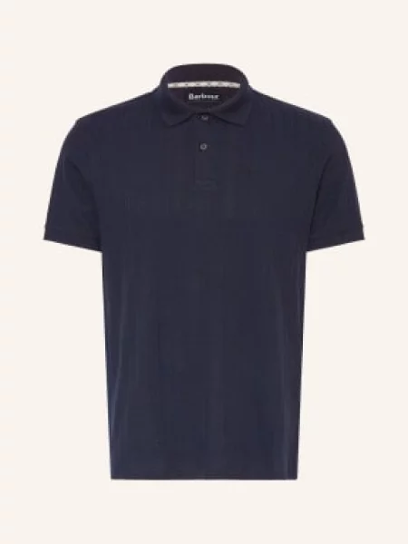 Barbour Jerseyové Polo Tričko Harwell tmavě modrá
