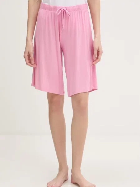United Colors of Benetton szorty piżamowe z modalu różowe