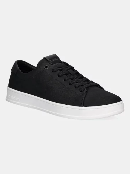 Calvin Klein Sneakers Low Top Lace Up Nu negru