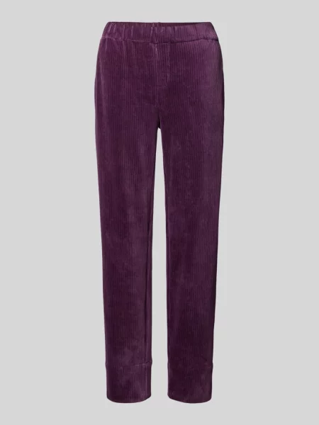 Spodnie materiałowe z wpuszczanymi w stylu francuskim Fynch-hatton