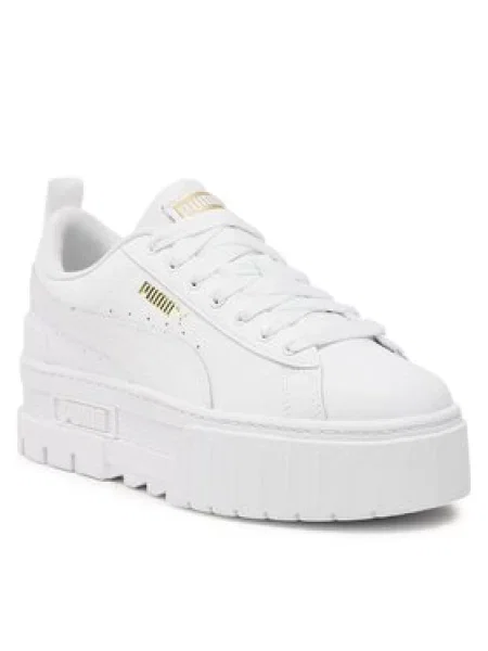 Puma Sneakersy Mayze Lth Jr bílá