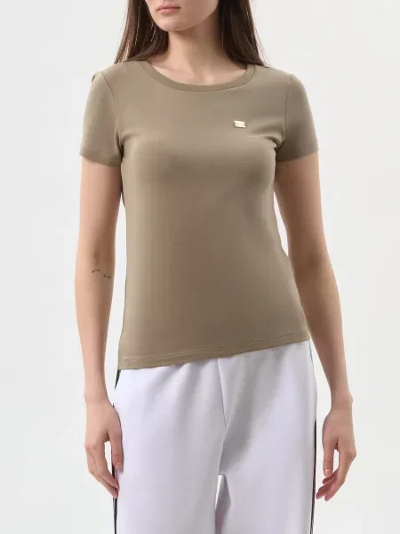 Футболка Ea7 Emporio Armani бежевая