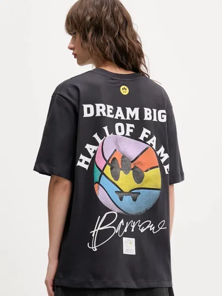 Футболка Barrow візерунок сірий