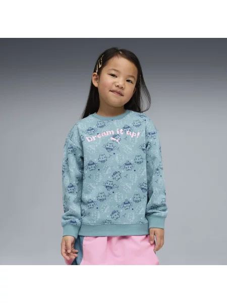 Bluza dziecięca Puma niebieska