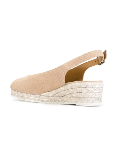 Sandale Castaner cu vârf deschis slingback