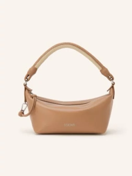 Loewe Torebka Na Ramię Cala Mini braun beżowa