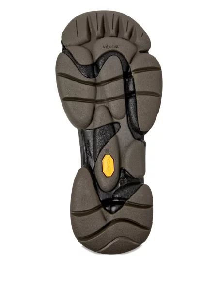 Sneakerși Camper din piele de căprioară negru
