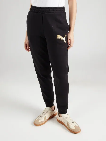 PUMA Sportinės kelnės juoda