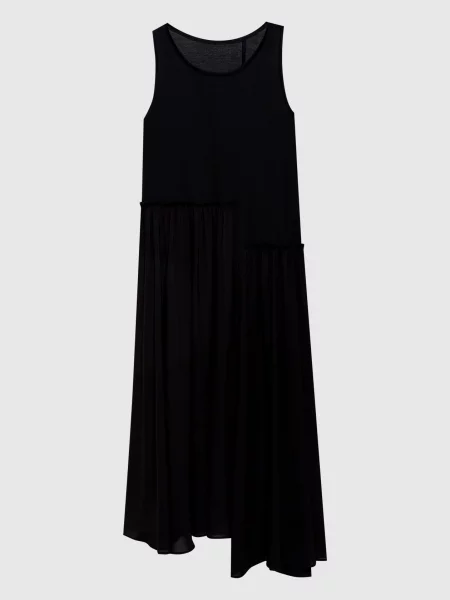 Сукня з оборкою Y`s Yamamoto чорна