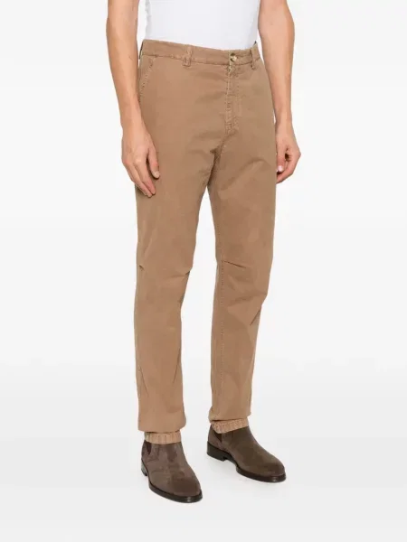Pantaloni chino Brunello Cucinelli maro