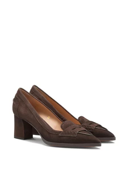 Pantofi cu toc Santoni maro