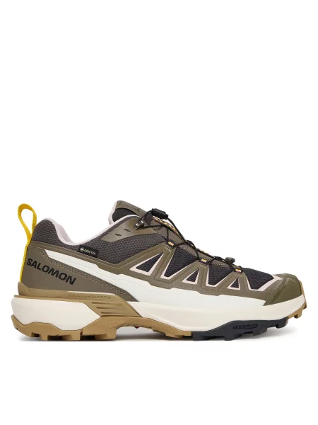 Παπούτσια πεζοπορίας Salomon X Ultra Edge Gore-Tex χακί