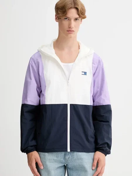 Яке Tommy Jeans преходен модел тъмносиньо