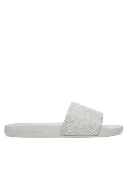 Klapki Calvin Klein Jeans szare