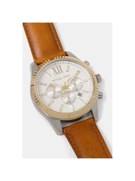 Michael Kors zegarek Lexington Man Chrono żółty