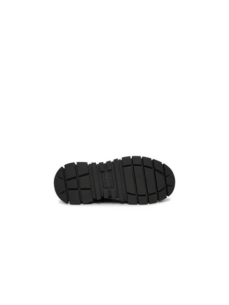 Tenisice Tommy Jeans Tjw Platform Sneaker Leather Mc crna
