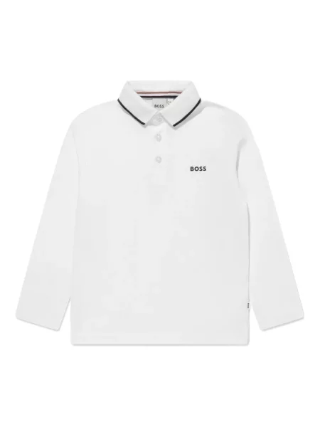 Koszulka polo dziecięca Bosswear biała