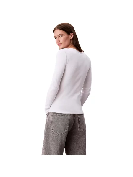 Tricou Calvin Klein Jeans alb