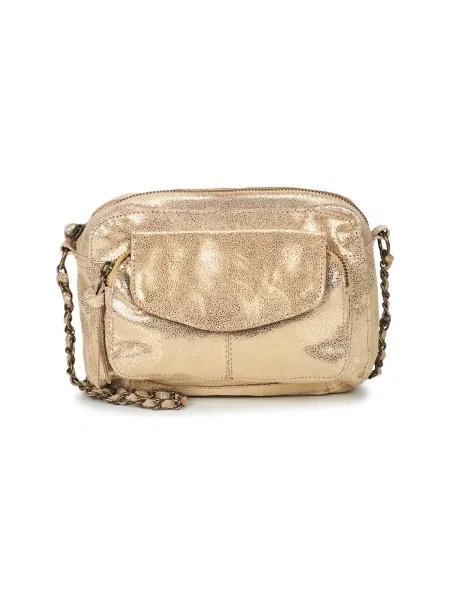 Crossbody torbica Pieces zlatna