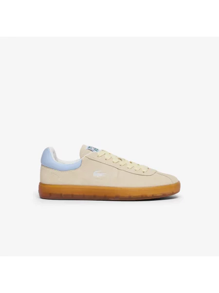 Lacoste Zamszowe Sneakersy Baseshot beżowy