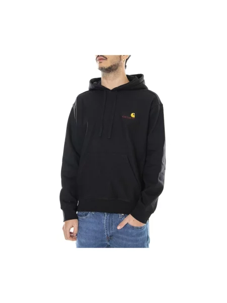 Bluza z kapturem Carhartt Wip z kapturem czarna