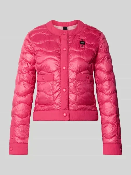 Kurtka pikowana z detal z logo model HADLEY' Blauer