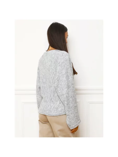 Pulover La Modeuse gri