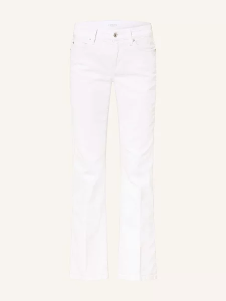 Cambio Zvonové Džíny Paris pure white stone bílé