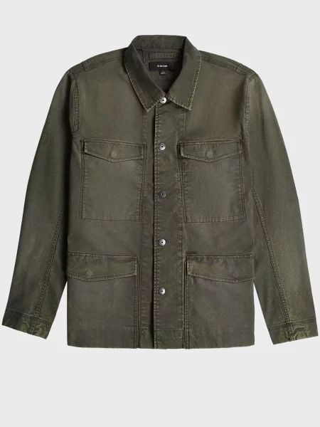 Джинсовая куртка G-star Raw серая