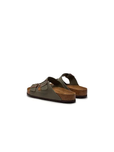 Natikače Birkenstock Arizona Birko-Flor nubuk siva