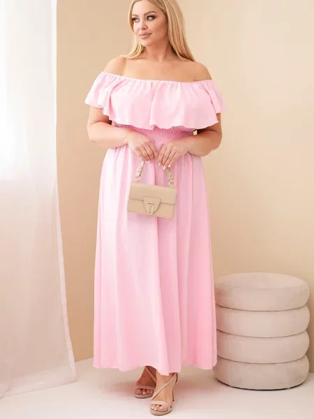 Rochie cu volane Kesi Włoski cu volane